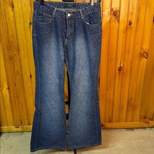 Weather Vane Classic Blue Flare Women's Jeans